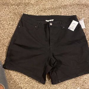 jeans shorts stretchy material